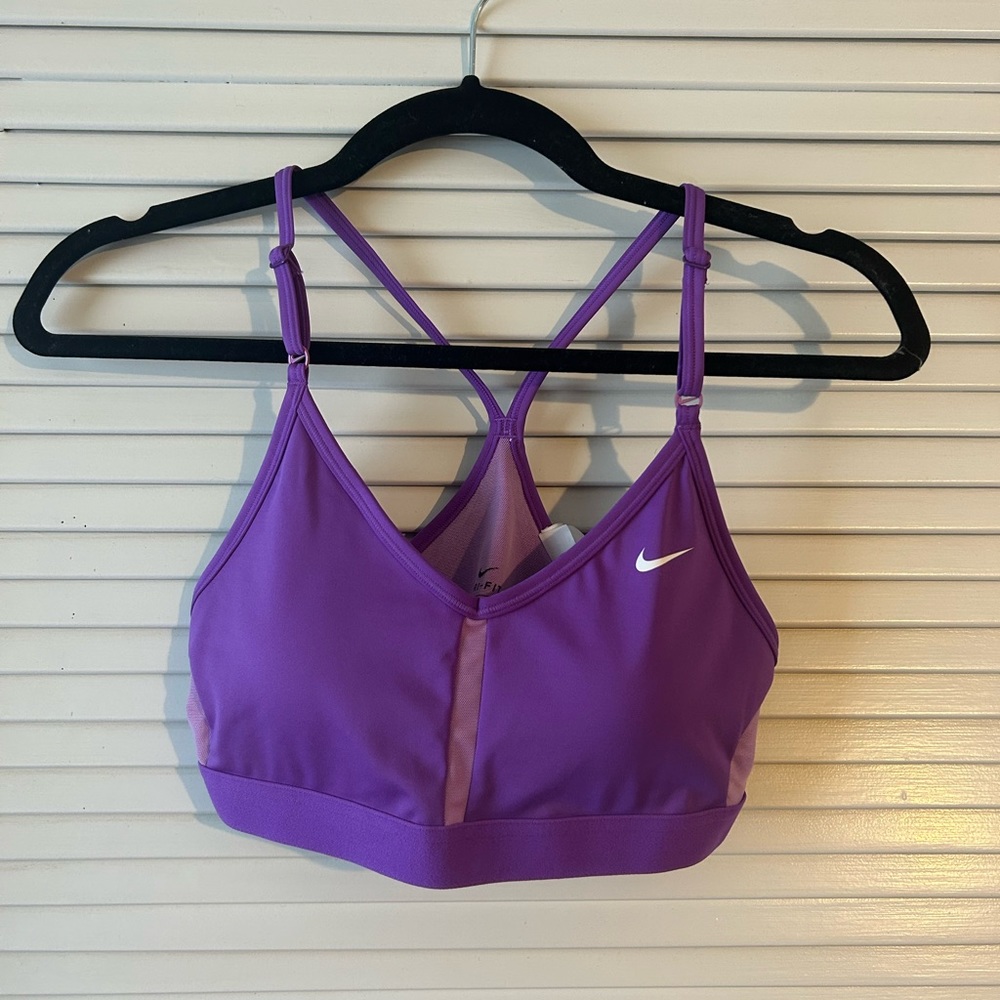 NWOT Purple Nike Sports Bra